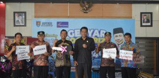 Arif Junaedi Hadiri Pembagian Doorprize PBB-P2 di Gandrungmangu Arif Juanedi