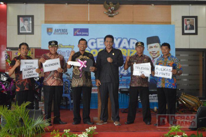 Arif Junaedi Hadiri Doorprize PBB-P2 di Gandrungmangu Arif Juanedi
