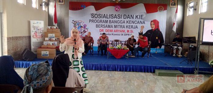 Dewi Aryani Gelar Sosialisasi dan KIE Program 'Bangga Kencana' di Kota Tegal