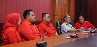 Bakal Cabup dan Cawabup Sragen Hadiri Fit and Proper Test di DPD PDI Perjuangan Jateng Sragen