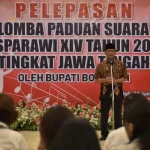 Bupati Boyolali Lepas Kontingen Boyolali Pada Lomba Paduan Suara Pesparawi Jateng Bupati Boyolali Lepas Kontingen Boyolali Pada Lomba Paduan Suara Pesparawi Jateng