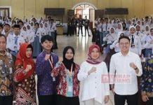 Ristawati Beri Pesan Leadership dalam LDK OSIS Kebumen Ristawati