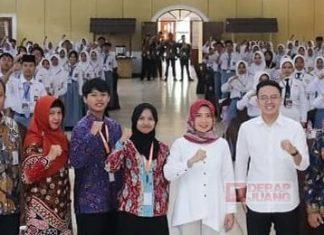 Ristawati Beri Pesan Leadership dalam LDK OSIS Kebumen Ristawati