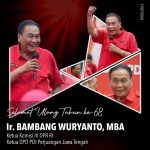 Bambang Pacul Menapaki Usia Baru yang Ke-68 Tahun Bambang Pacul