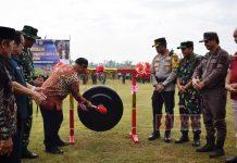 Budhi dampingi Sekda Banyumas Buka TMMD Sengkuyung III 2024