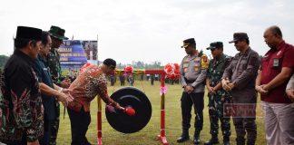 Budhi dampingi Sekda Banyumas Buka TMMD Sengkuyung III 2024