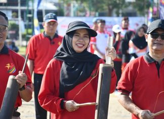 Bunyi Kentongan Tandai Dibukanya FORKAB Demak 2024