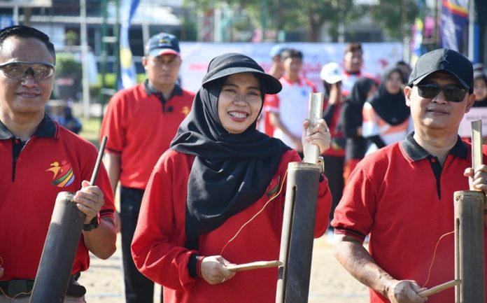 Bunyi Kentongan Tandai Dibukanya FORKAB Demak 2024
