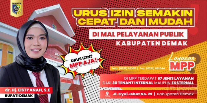 Bupati Demak Melalui MPP Urus Izin Semakin Cepat dan Mudah!