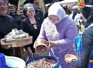 Bupati Yuni Sambut Bulan Sura Dengan Tradisi Larap Slambu bulan sura