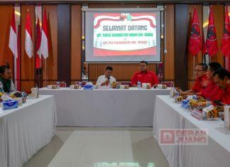 DPC PDI Perjuangan Sragen Terima Kunjungan Blasan dari DPC PKB