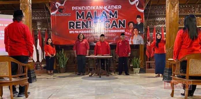 Kader Banteng Temanggung Gelar Malam Renungan Peristiwa Kudatuli Temanggung