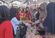 Mbak Eisti Bangga, Warga Serbu Gerakan Pangan Murah di Desa Sidorejo Sayung