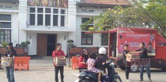 Peringati Bulan Bung Karno, DPC Kota Pekalongan Bagikan Makanan Pendamping Beras