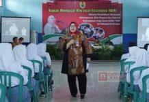Bupati Yuni Laksanakan Program Bupati Mengajar Menyongsong Indonesia Emas 2045