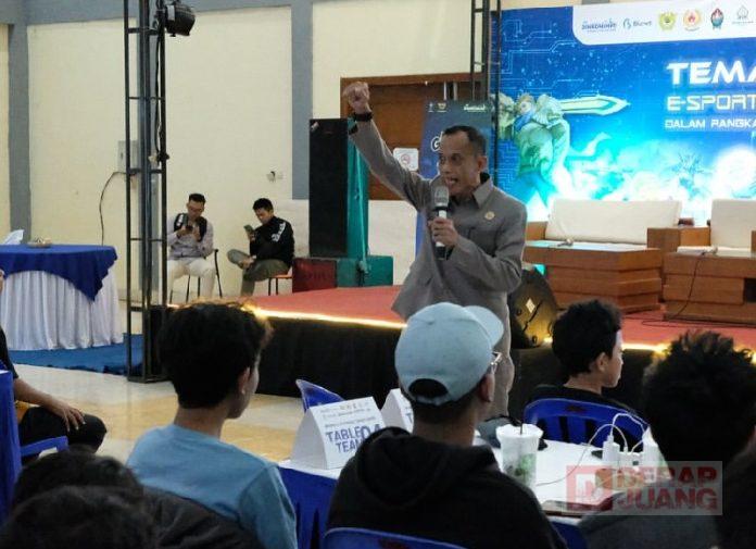 Riyadi Pastikan Pencinta Game Online Mendapat Perhatian Riyadi Kaunaen