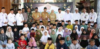 Santuni Anak Yatim, Mbak Eisti Ingatkan Berbagi Adalah Keutamaan di Bulan Muharram