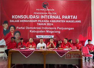 Konsolidasi PDI Perjuangan Hadapi Pilkada 2024 : Menggerakkan Mesin Partai di Kabupaten Magelang