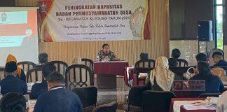 Yunianto Tegaskan BPD Maksimalkan Peran Majukan Desa Yunianto