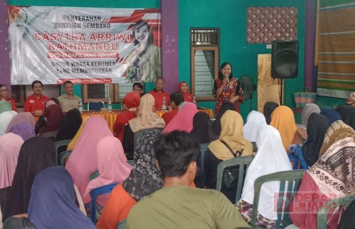 Mbak Casytha Gelar Kegiatan Sosial Di Kabupaten Kebumen Mbak Casytha