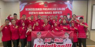 DPC Partai Kebumen Gelar Konsolidasi Menangkan Arif-Rista Kebumen