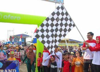 Ristawati Hadiri Karnaval Pejuang Cilik dan Jalan Sehat di Bonorowo Ristawati