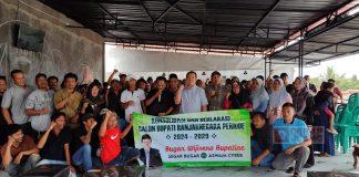 Bugar Wijiseno Dapat Dukungan Resmi Aswaja Cyber Banjarnegara Bugar Wijiseno