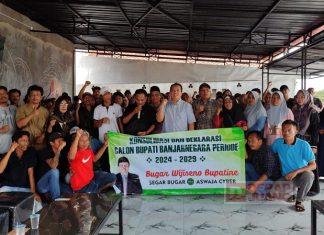 Bugar Wijiseno Dapat Dukungan Resmi Aswaja Cyber Banjarnegara Bugar Wijiseno