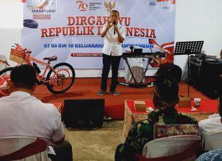 BHB Hadiri Malam Resepsi Perayaan HUT ke-79 RI di Arcawinangun