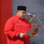 DPC PDI Perjuangan Sragen Gelar Upacara HUT KE-79 RI