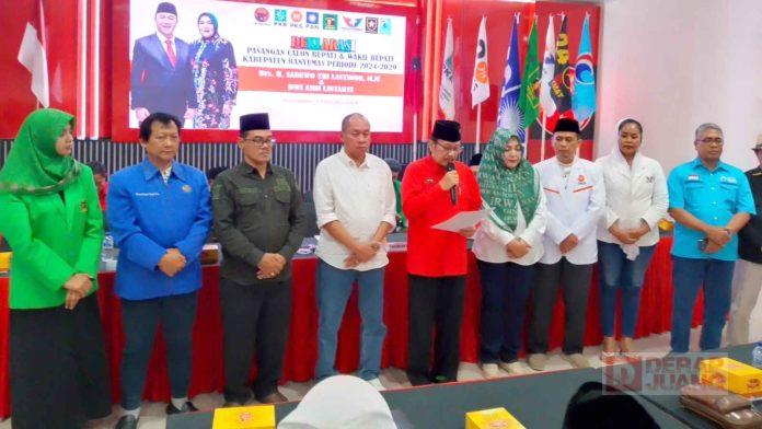 Deklarasi Banyumas Bersatu Untuk Paslon SANTRI di Pilbup Banyumas