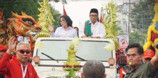 Mbak Agustin & Iswar Resmi Mendaftarkan Sebagai Paslon Pilwalkot Semarang Mbak Agustin
