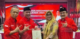 PDI Perjuangan Pasangkan Sadewo-Lintarti di Pilkada Banyumas