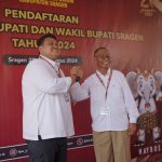 Pilkada Sragen Pasangan Mas Bowo – Suwardi Resmi Mendaftar Di KPU Sragen