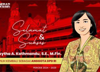 Raih 3,5 Juta Suara, Casytha Terpilih Kembali Sebagai Anggota DPD RI Provinsi Jawa Tengah