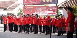 Sadewo Pimpin Upacara Bendera Peringatan HUT ke-79 RI