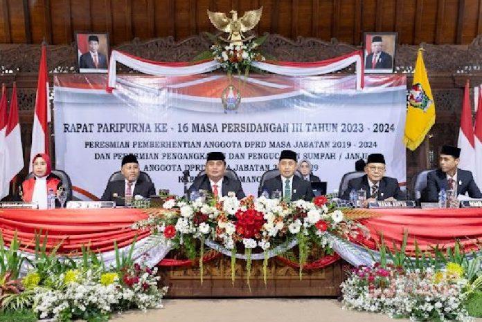 Sah! 45 Anggota DPRD Temanggung Resmi Dilantik DPRD Temanggung