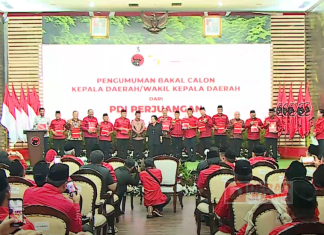 PDI Perjuangan Umumkan 13 Cagub-Cawagub Pilkada 2024