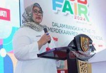 Tekan Angka Pengangguran Bupati Yuni Buka Sragen Job Fair 2024