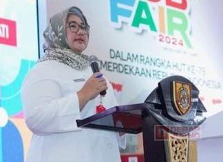 Tekan Angka Pengangguran, Bupati Yuni Buka Sragen Job Fair 2024 Tekan Angka Pengangguran Bupati Yuni Buka Sragen Job Fair 2024