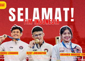 Selamat! Tim Indonesia Cetak Sejarah Baru pada Olimpiade Paris 2024