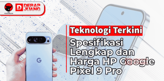 Spesifikasi Lengkap dan Harga HP Google Pixel 9 Pro