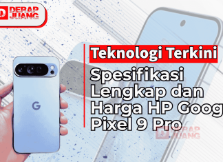 Spesifikasi Lengkap dan Harga HP Google Pixel 9 Pro