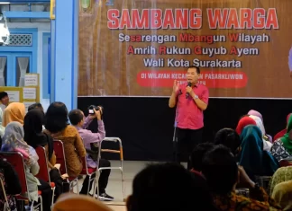 Pemkot Solo Gelar Sambang Warga, Wali Kota Teguh Respons Cepat Keluhan Masyarakat