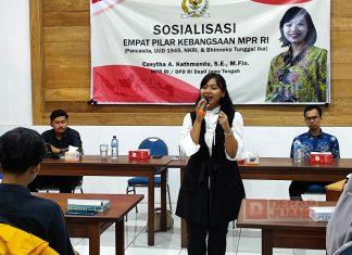 Gandeng Pelajar Muhammadiyah, Casytha Ajak Maknai Arti ‘Melu Memayu Hayuning Bawana’