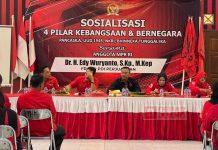 Edy Wuryanto Gelar Sosialisasi Empat Pilar Kebangsaan