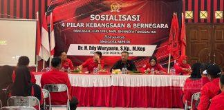 Edy Wuryanto Gelar Sosialisasi Empat Pilar Kebangsaan