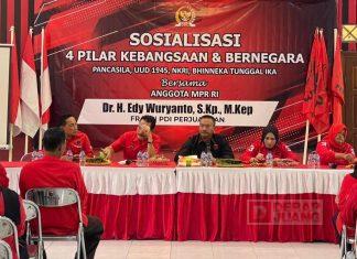 Edy Wuryanto Gelar Sosialisasi Empat Pilar Kebangsaan