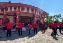 Momen Keseruan Kader PDI Perjuangan Blora Memperingati HUT Ke-79 RI