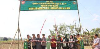 Tri Yuli Setyowati Menghadiri Penutupan TMMD Sengkuyung Tahap III